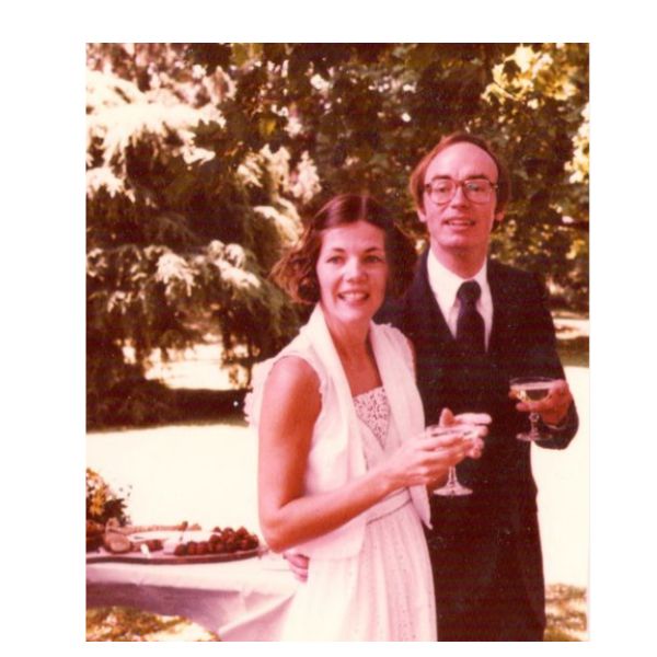Elizabeth Warren with husband first anniversary